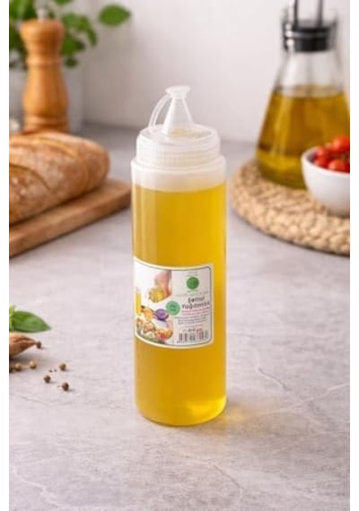 Sos Şişesi, Şeffaf, Ketçap Mayonez Hardal, 700 Ml, 1 Adet 0