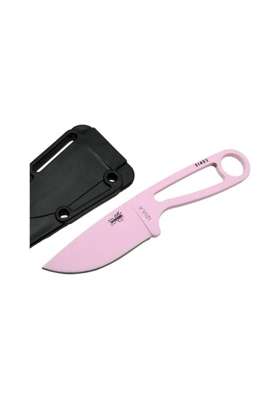 Diger İzula Esee 51455pnk Pembe Kamp Bıçağı 16 Cm - Komple Metal, Plastik Kılıflı Diğer