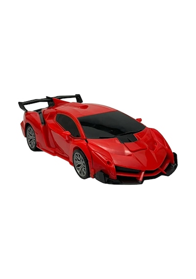 Uzaktan Kumandalı Robota Dönüşen Araba Ferrari - Kırmızı