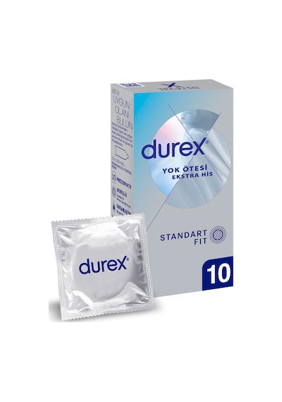 4 Adet Durex Prezervatif Yok Ötesi Extra His 10'lu