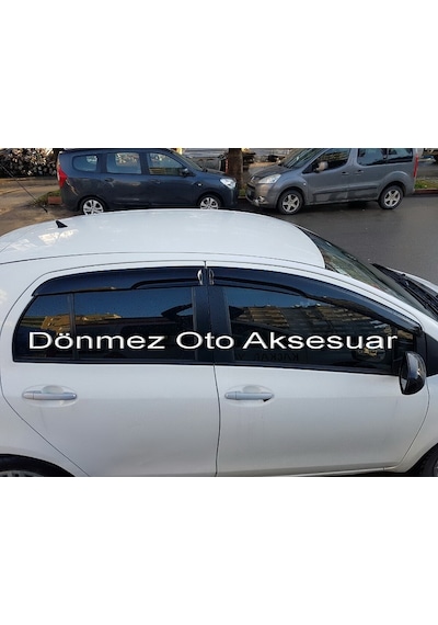 Toyota Uyumlu Yaris Mügen Cam Rüzgarlığı 2008-2012 Arası 4 Lü Ithal N11.21268
