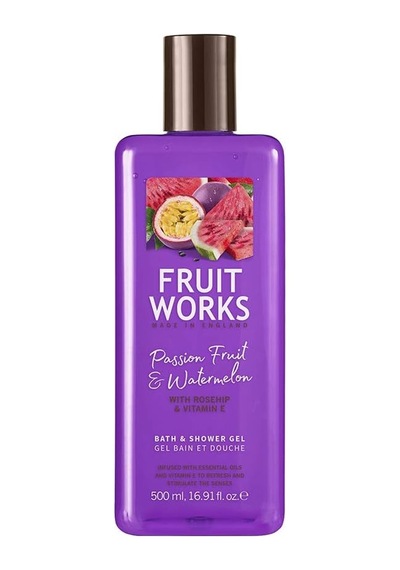 Fruit Works Sg Passion Fruit And Watermelon Duş Jeli 500 Ml Açık Bej