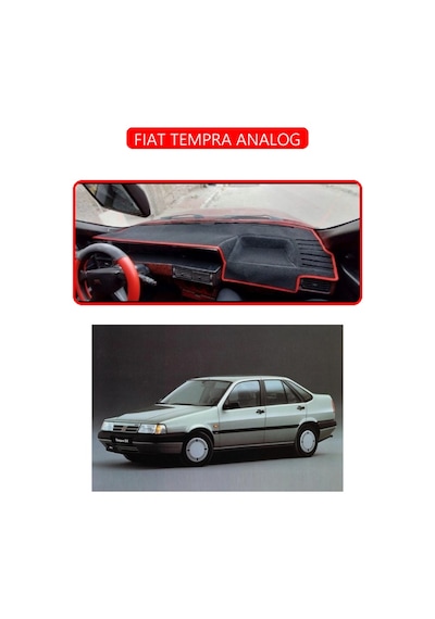 Fıat Tempra-tıpo Analogtorpido Koruma Halısı Kırmızı Kenar