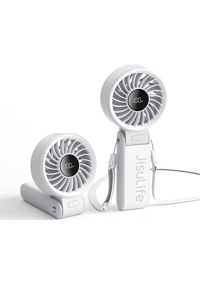 Life 7 El Fanı & Masaüstü Fan 5000 Mah Açık Gri