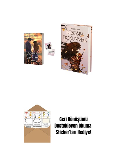 Alabora Limanları 1 + Rüzgâra Dokunmak Ciltli + Okuma Sticker'ları