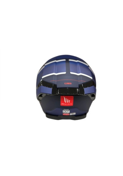 Mt Thunder 4 SV R25 B5 Motosiklet Kaskı Lacivert Mat Mavi