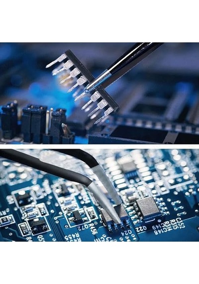 Tr Antistatik Cımbız Seti, Profesyonel Antistatik Cımbız Seti 6 Parça, Elektronik Cımbız, Esd Cımbız Takımı 6