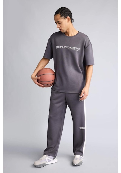 Defacto Nba Golden State Warrıors Standart Fıt Modal Jogger F9803ax26spar104 Antrasit-ar104