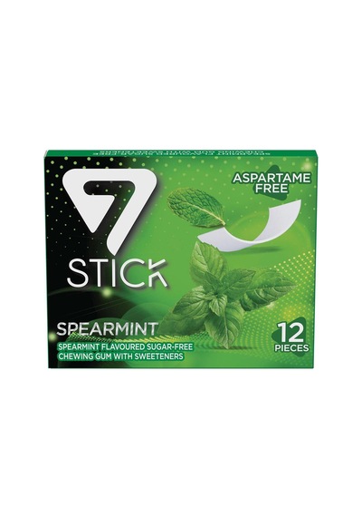 Yeşil Nane Aromalı Şekersiz Sakız 33 Gr X 12'li Paket