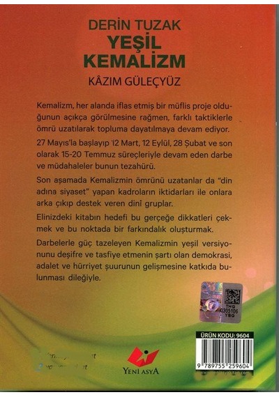 Derin Tuzak Yeşil Kemalizm Kod:9604 / Kazım Güleçyüz