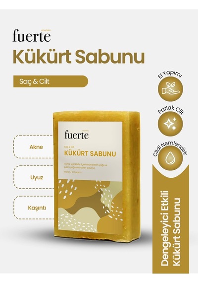Fuerte Anadolu El Yapımı Kükürt Sabunu 150 G
