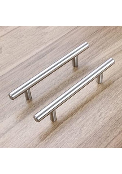 5 Adet Keijo Inox 224mm Paslanmaz Kulp Mobilya, Dolap Kulbu, Kulp Modeli 155 x 230 MM (Büyük Boy)