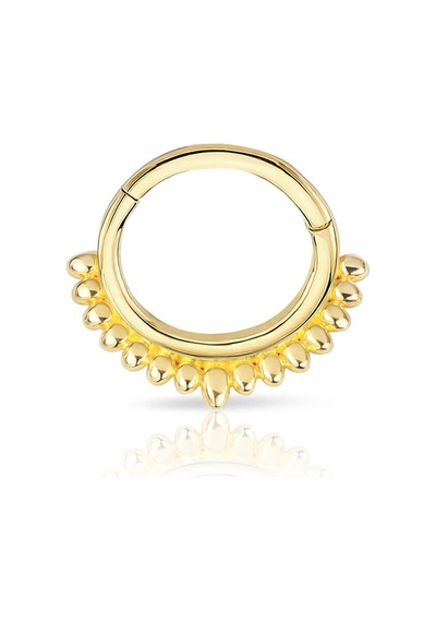 Damla Top Toplu Altın Helix Piercing