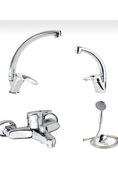 Aryabatarya Seti 4 Lü Banyo-lavabo-mutfak-duş Seti Diğer
