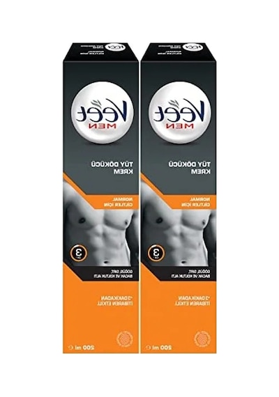 Tüy Dökücü Krem Erkeklere Özel 2 X 200 Ml Hassas Formül