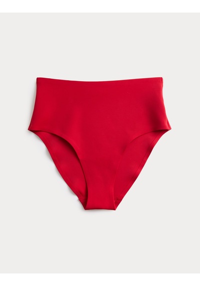 Marks & Spencer Yüksek Bel Bikini Altı T52001178W Kırmızı