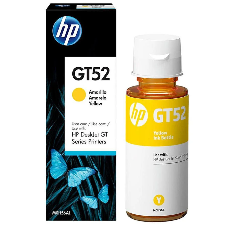 P Gt53 / Gt52  4 Renk Mürekkep Seti Siyah, Mavi, Kırmızı, Sarı - Smart Tank 515 530 615 / Ink Tank 315 415 Yazıcı Uyumlu