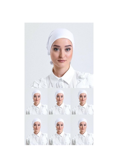 Aldaiyr 7 Düz Dikişsiz Penye Bone Çok Renklid7-3