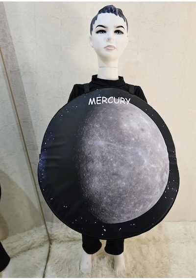 Merkür Gezegeni Kostümü Uzayda Merkür Kostümü