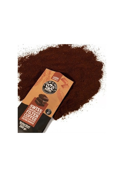 Oze Çikolata Aromalı Filtre Kahve 2 x 250 G Makine Kağıt Filtre Metal Filtre