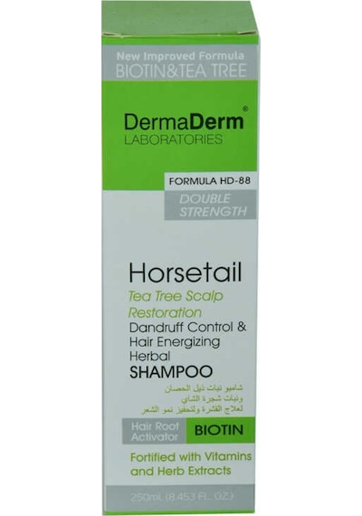 Dermaderm At Kuyruğu Kırkkilit Otu Özü Kepek Karşıtı Şampuanı 250 ML