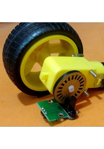 Kod Disk Plastik 20 Göz Motor Hız Rpm Mesafe Ölçme Algılayıcı Sensör Infrared Ir Rotary Enkoder