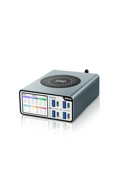 Aixun Dp20 Masaüstü Akıllı Hızlı Şarj Cihazı Pd / Qc / Scp / Fcp Uyumlu 200w