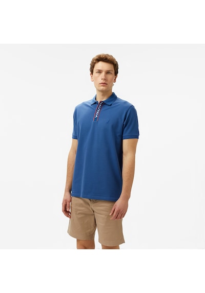 Nautica Erkek Mavi Classic Fit Polo Düz K55306t Mavi