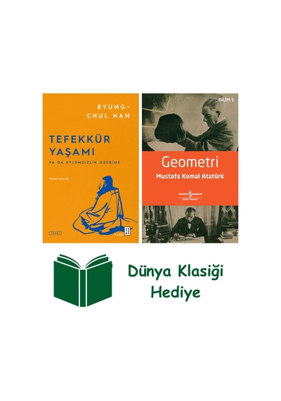 Tefekkür Yaşamı + Geometri + Dünya Klasiği Hediye