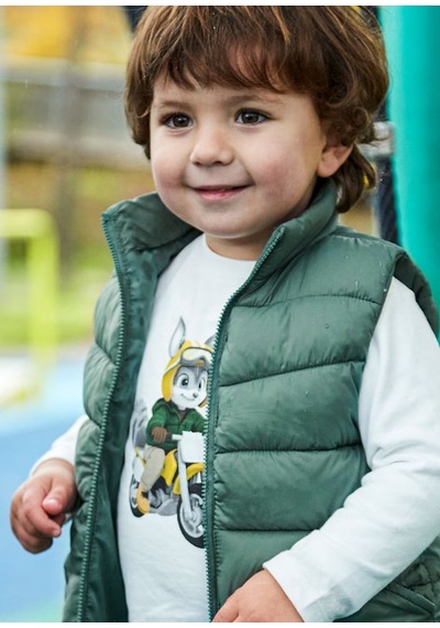 Mayoral Uzun Kollu Erkek Bebek T-shirt 2065 Krem