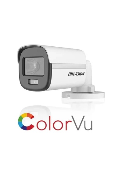 Hıkvısıon Ds-2ce10df0t-lpfs, 2mpix, 2,8mm Lens, 20mt Gece Görüşü, Color Vu, Ip67, Bullet Kamera
