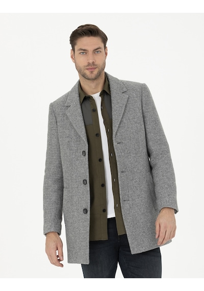 Pierre Cardin Erkek Gri Kaban 50284099-vr024 Gri