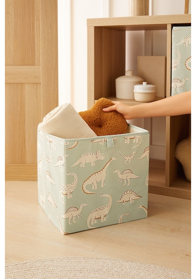 Ocean Home Textile Çocuk Odası Dinozor Kutu 33 x 30 x 33 CM