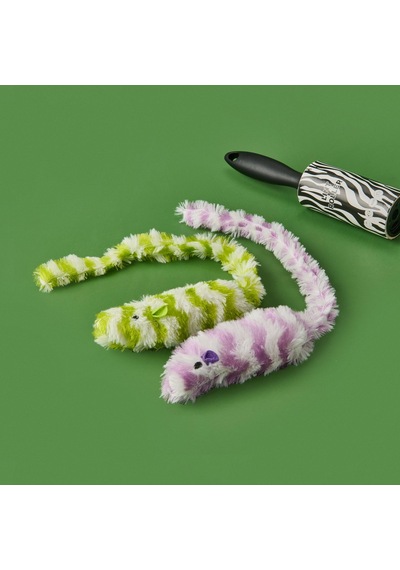Kpmm Kuyruklu Halat Kedi Oyuncağı - Asorti - 38 Cm