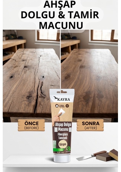 Gürgen Renk Ahşap Tamir Macunu 125 Ml Mobilya Masa Dolap Sehpa Çizik Çatlak Giderici Parke Çatlak Dolgusu Parke Çizik Tamiri Lamine Parke Ve Ahşap Yüzeyler İçin Onarıcı Macun Tahta Tamirat Macunu Gürgen Gürgen Renk Ahşap Tamir Macunu 125 Ml Mobilya Masa Dolap Sehpa Çizik Çatlak Giderici Parke Çatlak Dolgusu Parke Çizik Tamiri Lamine Parke Ve Ahşap Yüzeyler İçin Onarıcı Macun Tahta Tamirat Macunu Gürgen