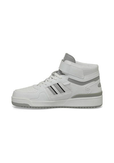 Kinetix Wılmo Pu Hı 5fx Beyaz Unisex High Sneaker Beyaz-a Grı Çok Renkli