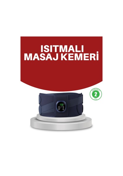 Çok Fonksiyonlu Masaj Kemeri Bel Boyun Glblseme - 23 Bacak Uyumlu Çok Renkli