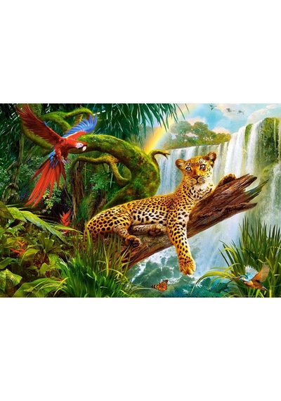 Castorland 1000 Parça Resting Leopard Puzzle