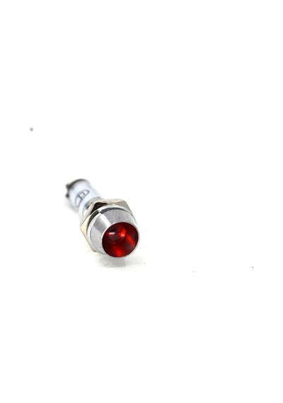 Mini Metal Göz Lamba Kırmızı Led Sinyal Uyarı Işığı