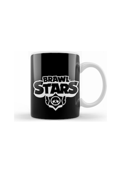 Brawl Stars Logo Kupa Bardak Porselen Karışık