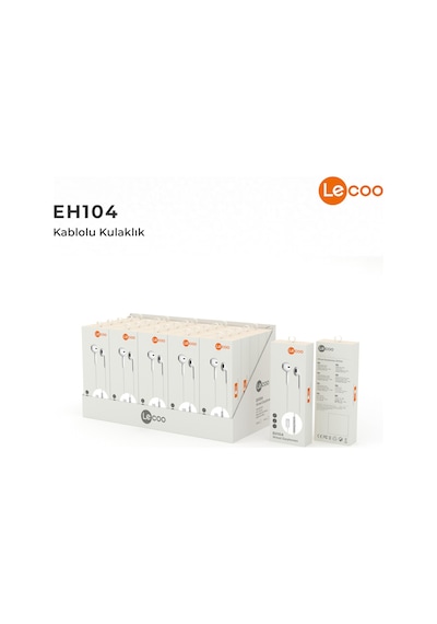Lecoo EH104 Kablolu Type-C Kulak İçi Mikrofonlu Kulaklık