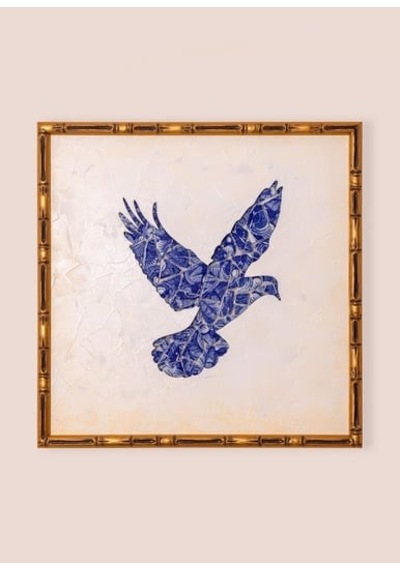 The Mia Tbl0095 Pigeon Tablo 60x60x3 Cm