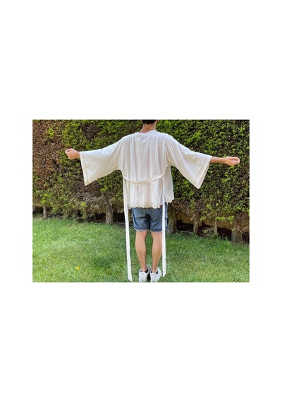 Lila Mare Pamuk Kumaşlı Nakışlı Handmade Beachwear Yazlık Kimono Standart Bedenlere 36-44 Arası Uygundur Renkli Renkli Lila Mare Pamuk Kumaşlı Nakışlı Handmade Beachwear Yazlık Kimono Standart Bedenlere 36-44 Arası Uygundur Renkli Renkli