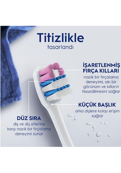 Oral-b Pro-sensitive Advanced Hassas Temizlik Diş Fırçası 2 Li Paket