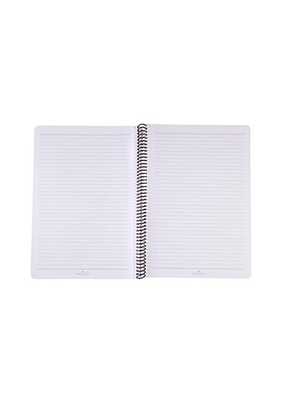 Spiralli Defter, 100 Yaprak, 70g Kağıt, A4, Çizgili, 500 Mikron Pp Kapak, Dayanıklı Ve Çevre Dostu, Asorti Renkler 103 Ivory