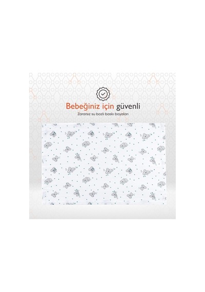 Hero Müslin Bebek Emzirme Önlüğü 60x90 Koala 60x90 Cm Çok Renkli