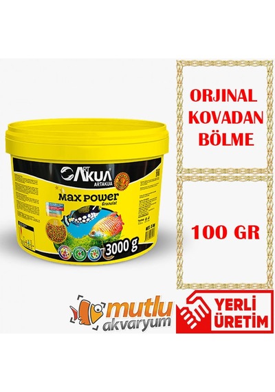 Artakua Max Power 100 G Kovadan Bölme