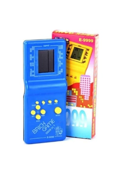 Nostalji Oyuncak El Atarisi  Tetris Brick Game Sarı.kırmızı.mavi.yeşil