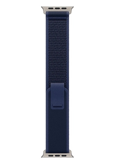 49mm Blue Trail Loop M/l  Natural Titanium Finish Saat Kayışı