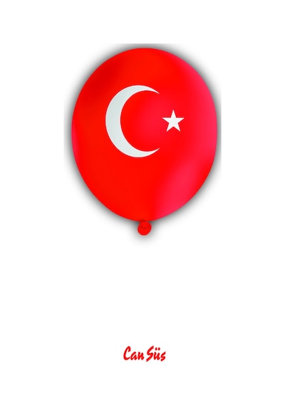 Bayrak Balon 5'li Türkiye